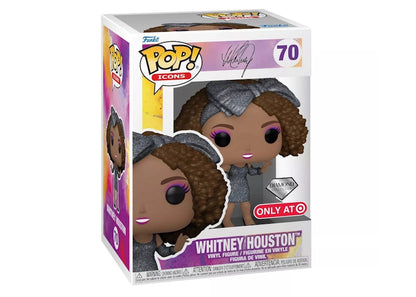 Funko Pop! Icons Whitney (Whitney Houston) Diamond Collection Target Exclusive Figure #70