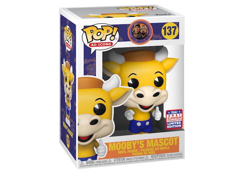 Funko Pop! Jay And Silent Bob Mooby's Mascot 2021 Summer Convention Exclusive Figure #137