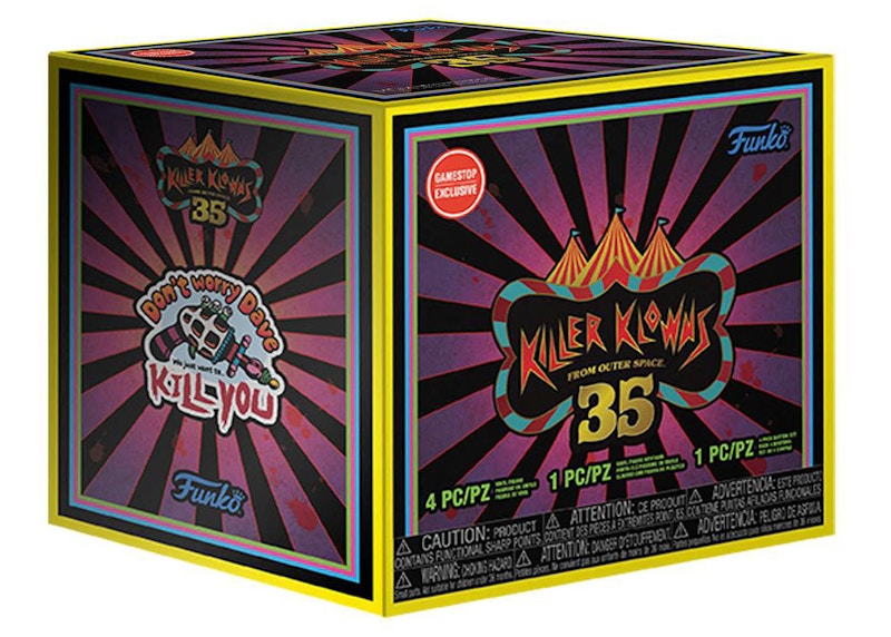 Funko Pop! Killer Klowns From Outer Space 35th Anniversary GameStop Exclusive Collector's Box