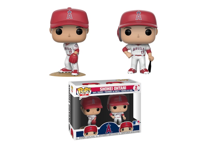 Funko Pop! MLB Los Angeles Angels Shohei Ohtani White Jerseys 2 Pack