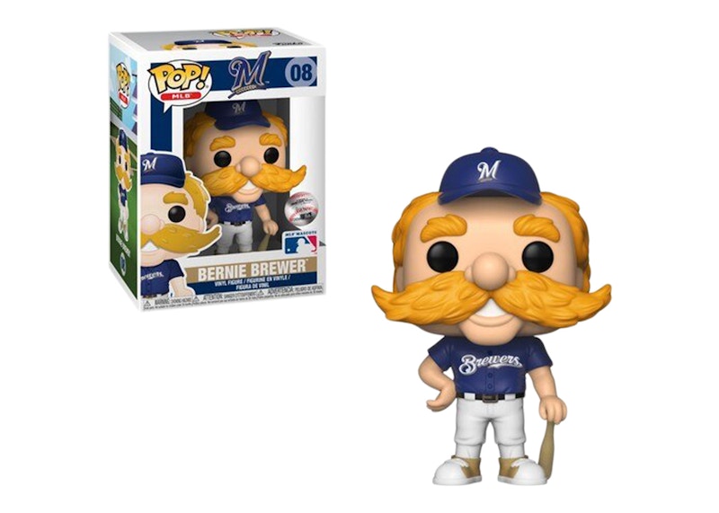 Funko Pop! MLB Milwaukee Brewers Bernie the Brewer Mascot Figure #08