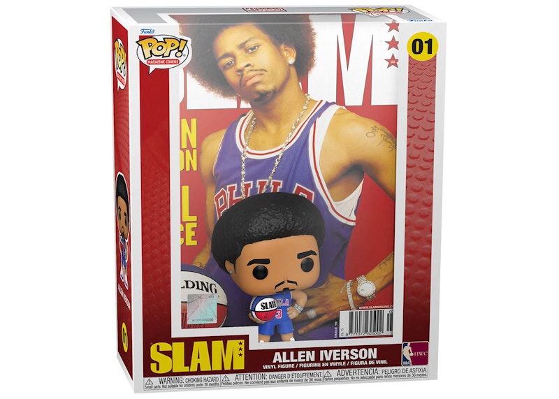 Funko Pop! Magazine Covers SLAM Allen Iverson Figure #01