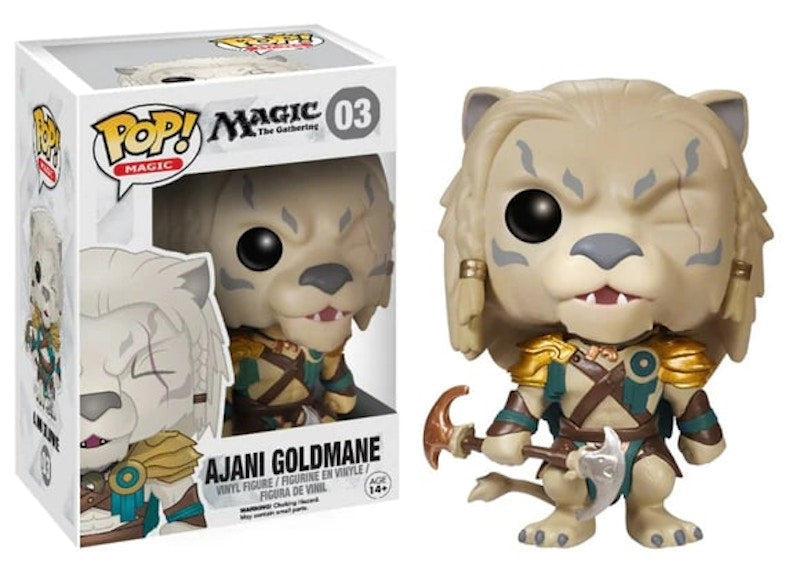 Funko Pop! Magic The Gathering Ajani Goldmane Figure #03