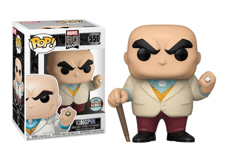 Funko Pop! Marvel 80th Anniversary Kingpin Specialty Series Exclusive Figure #550