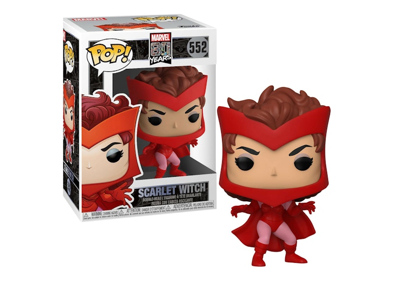 Funko Pop! Marvel 80th Anniversary Scarlet Witch Figure #552
