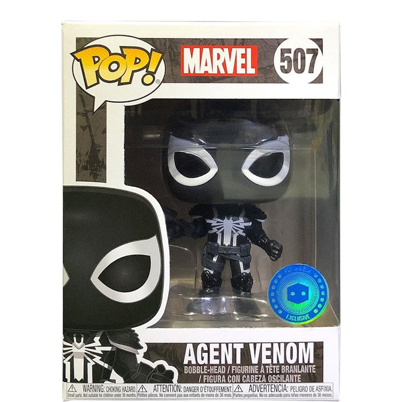 Funko Pop! Marvel Agent Venom Pop in a Box Exclusive Bobble-Head Figure #507