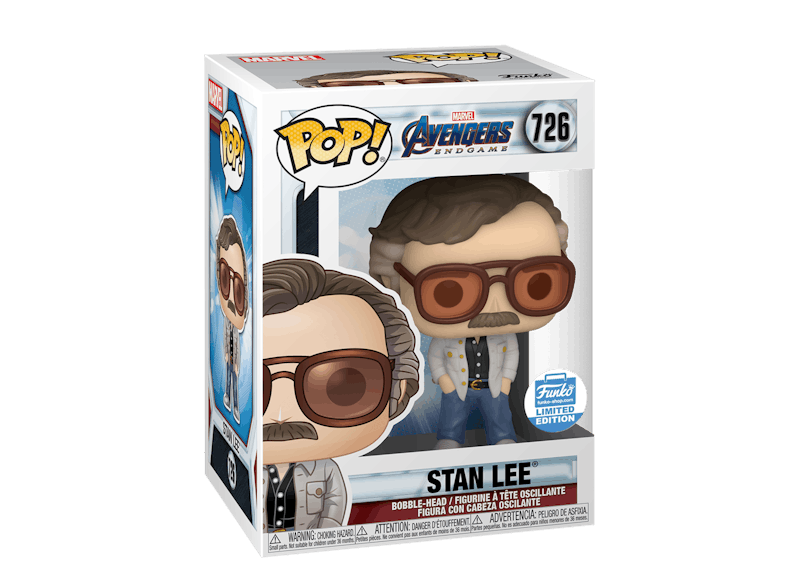 Funko Pop! Marvel Avengers Endgame Stan Lee Funko Shop Exclusive Figure #726