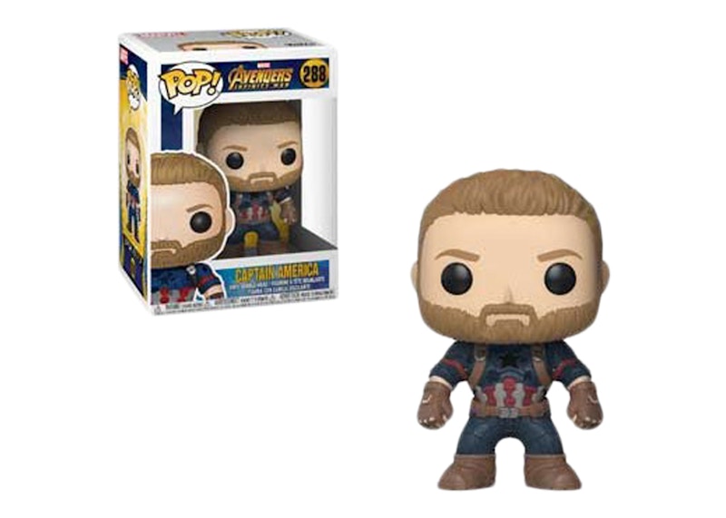 Funko Pop! Marvel Avengers Infinity War Captain America Figure #288
