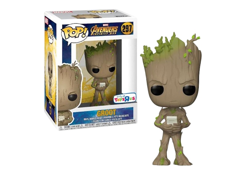 Funko Pop! Marvel Avengers Infinity War Groot Toys 'R Us Exclusive Figure #297