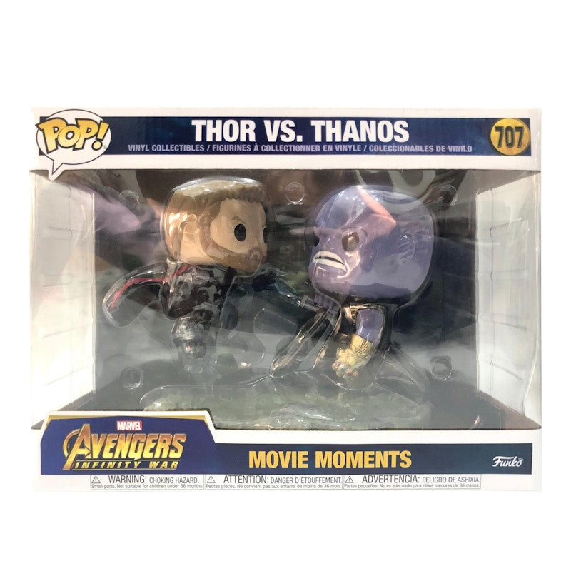 Funko Pop! Marvel Avengers Infinity War Thor vs. Thanos Movie Moment Figure #707