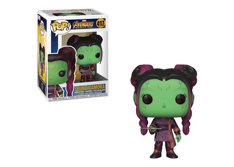 Funko Pop! Marvel Avengers Infinity War Young Gamora with Dagger Bobble-Head #417