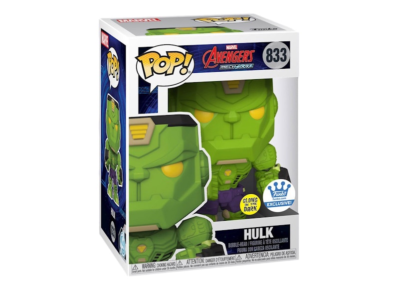 Funko Pop! Marvel Avengers Mech Strike Hulk (Glow) Funko Shop Exclusive Figure #833