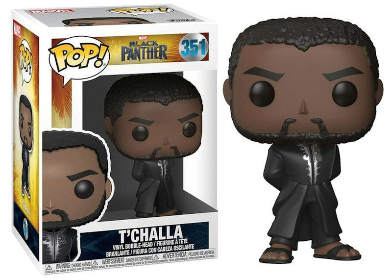 Funko Pop! Marvel Black Panther T-Challa Robe Figure #351