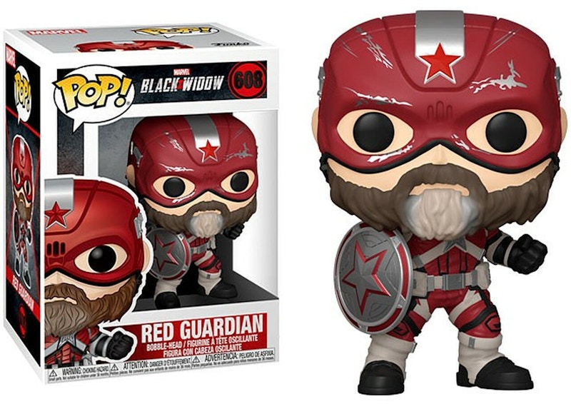 Funko Pop! Marvel Black Widow Red Guardian Figure #608