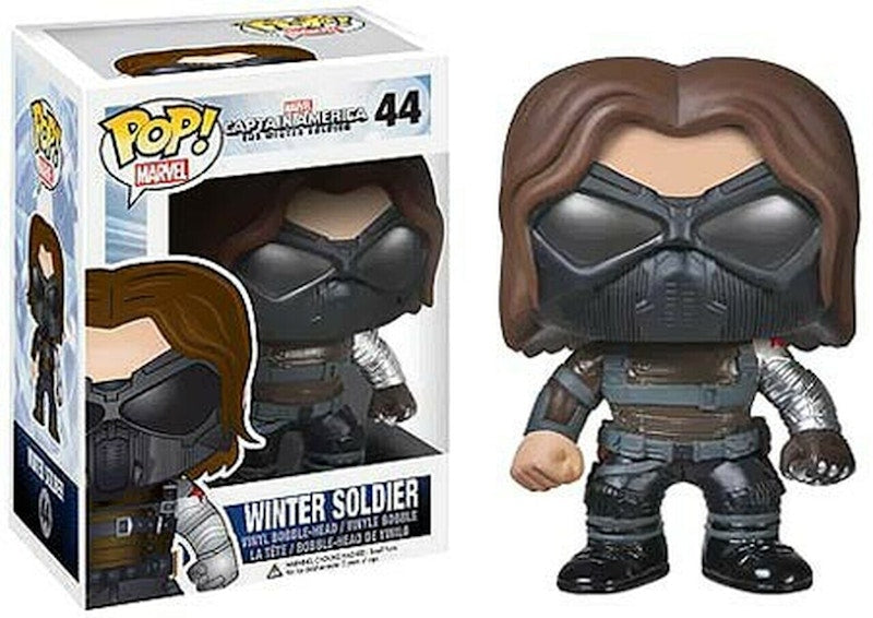 Funko Pop! Marvel Captain America The Winter Soldier Winter Soldier Bobble-Head #44