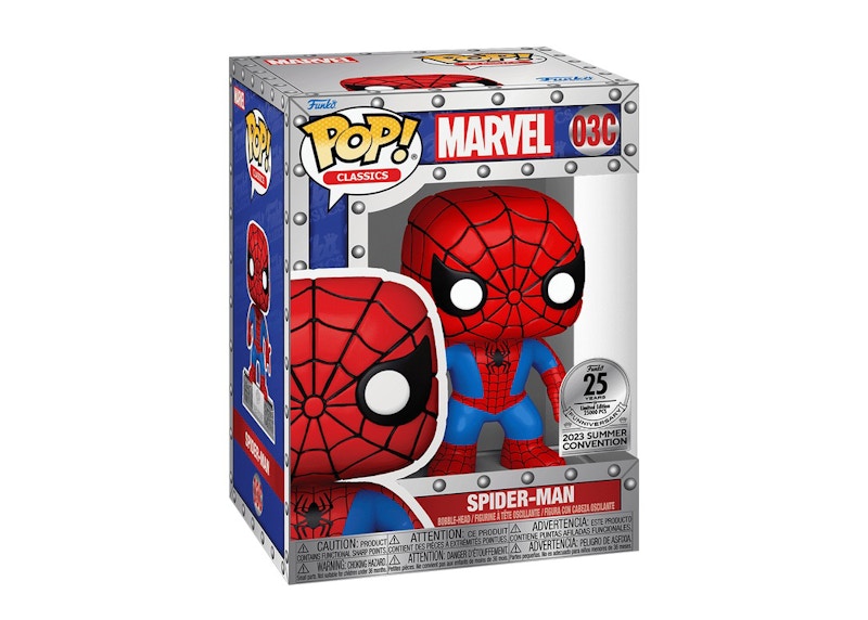 Funko Pop! Marvel Classics Spider-Man 25th Anniversary Figure #03C