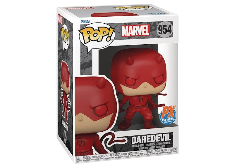 Funko Pop! Marvel Daredevil PX Previews Exclusive Figure #954