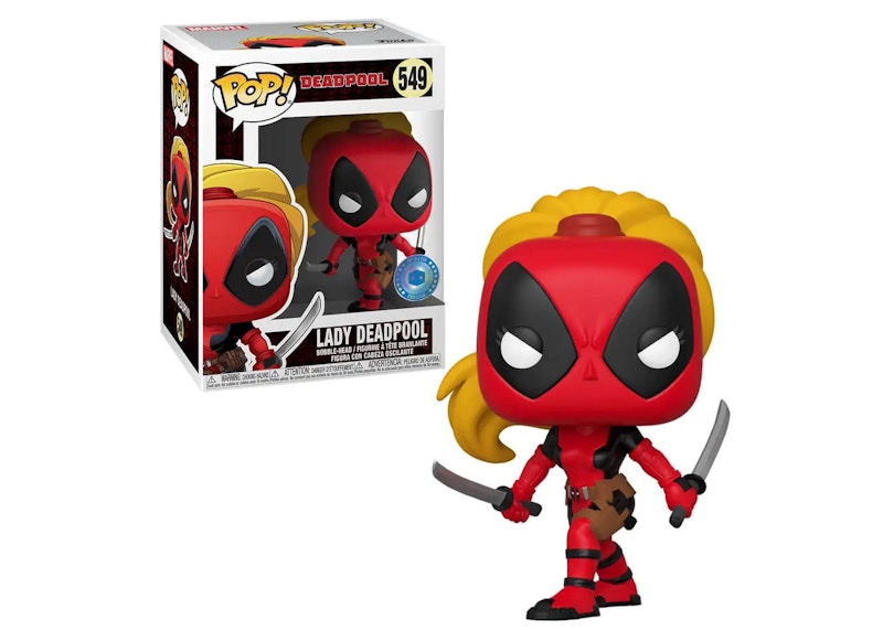 Funko Pop! Marvel Deadpool Lady Deadpool Pop In A Box Exclusive Figure #549