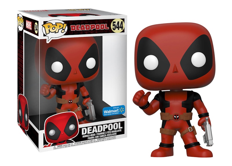 Funko Pop! Marvel Deadpool Thumbs Up Walmart Exclusive 10 Inch Bobble-Head #544