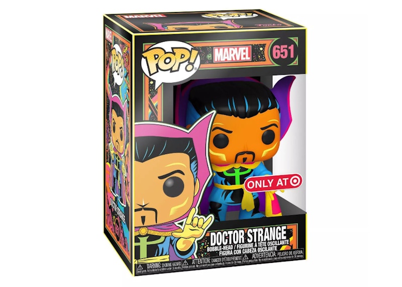 Funko Pop! Marvel Doctor Strange Black Light Target Exclusive Bobble-Head #651