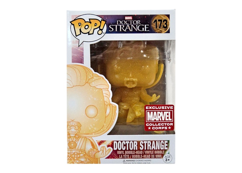 Funko Pop! Marvel Doctor Strange Collector Corps Exclusive Bobble-Head #173