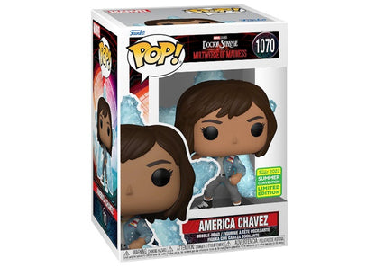 Funko Pop! Marvel Doctor Strange in the Multiverse of Madness America Chavez 2022 Summer Convention Exclusive Figure #1070