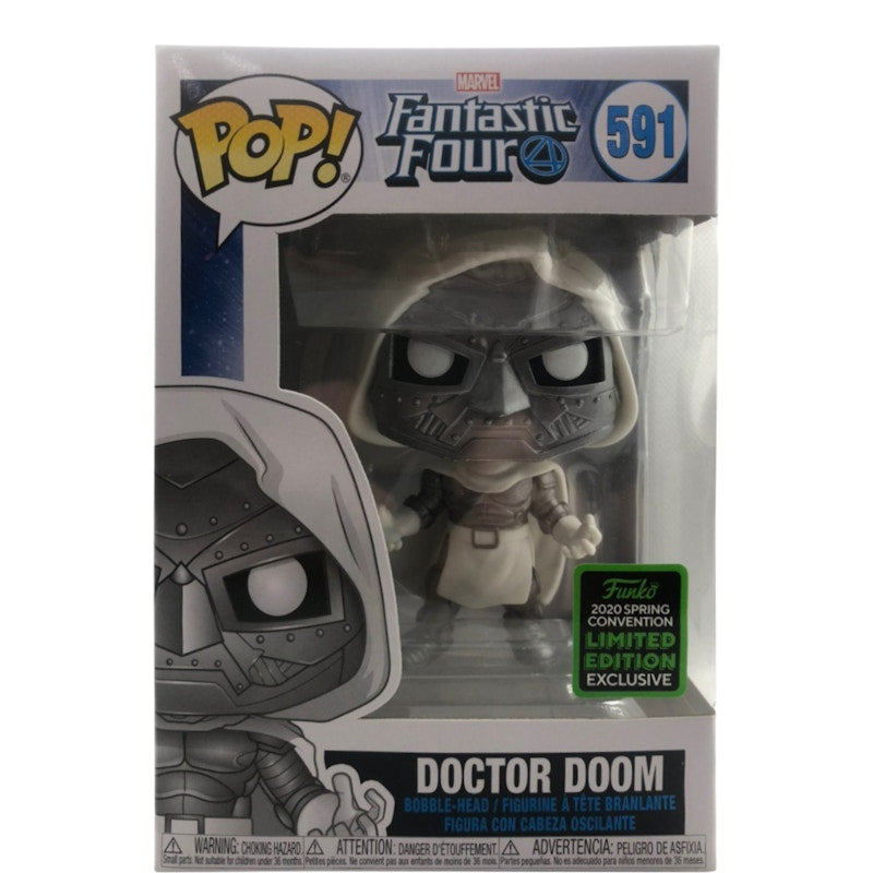 Funko Pop! Marvel Fantastic Four Doctor Doom Spring Convention Figure #591