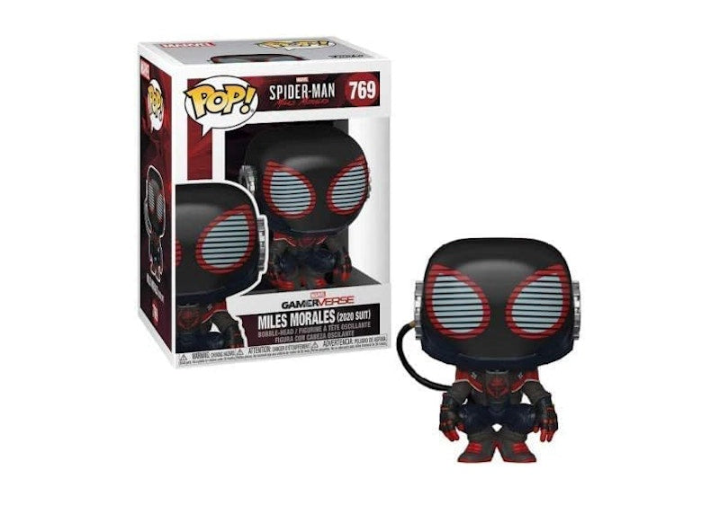 Funko Pop! Marvel GameVerse Spider-Man Miles Moraless 2020 Suit Figure #769