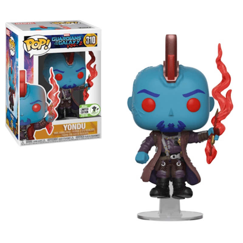Funko Pop! Marvel Guardians Of The Galaxy Vol. 2 Yondu Summer Convention Exclusive Figure #310