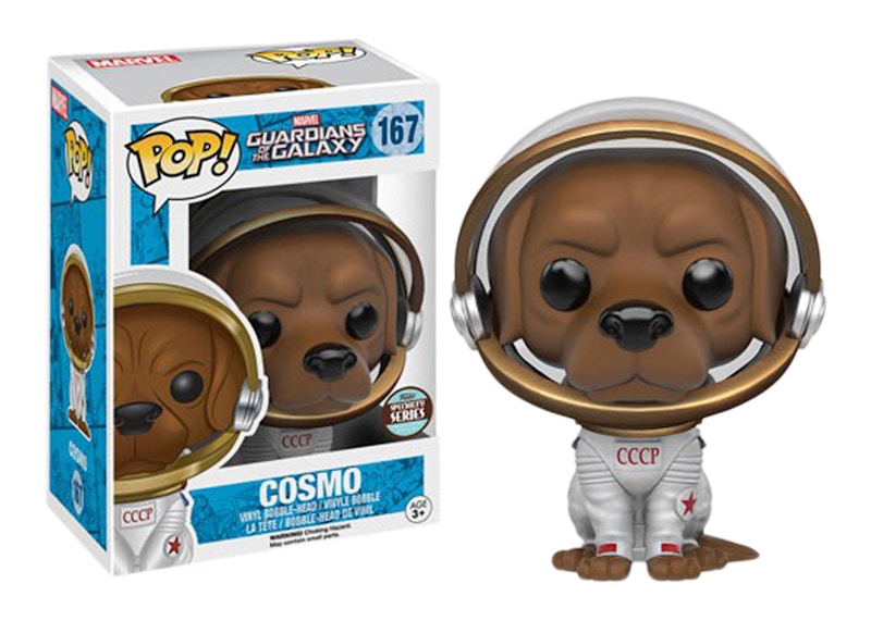 Funko Pop! Marvel Guardians of the Galaxy Cosmo Specialty Series Exclusive Bobble-Head #167