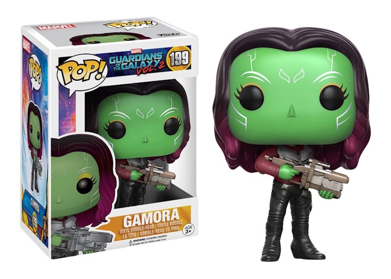 Funko Pop! Marvel Guardians of the Galaxy Vol. 2 Gamora Bobble-Head #199