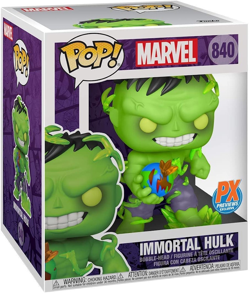 Funko Pop! Marvel Immortal Hulk PX Previews Exclusive 6 Inch Figure #840