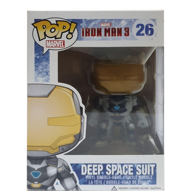 Funko Pop! Marvel Iron Man 3 Deep Space Suit Bobble-Head Figure #26