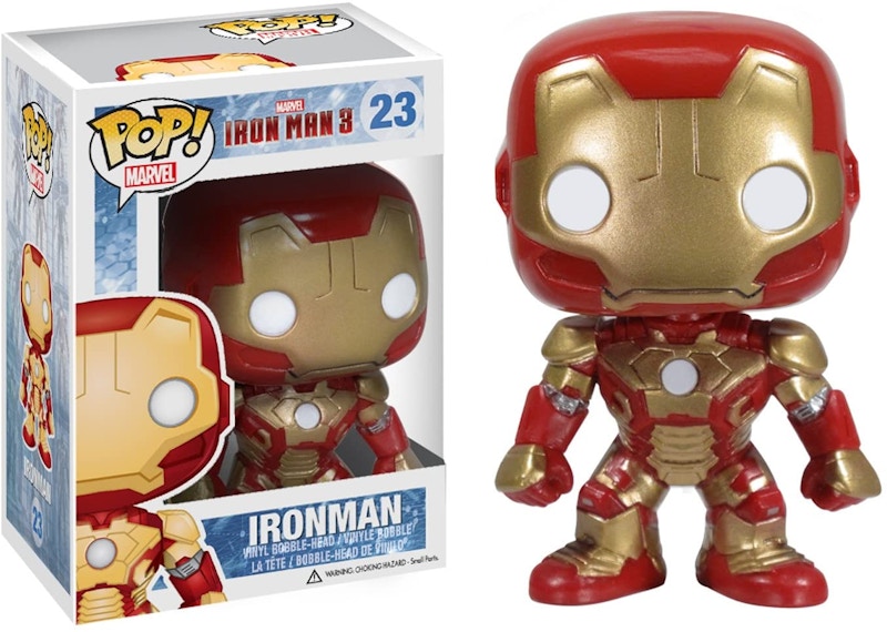 Funko Pop! Marvel Iron Man 3 Iron Man (Mark 42) Bobble-Head Figure #23