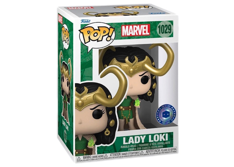 Funko Pop! Marvel Lady Loki Pop In A Box Exclusive Figure #1029