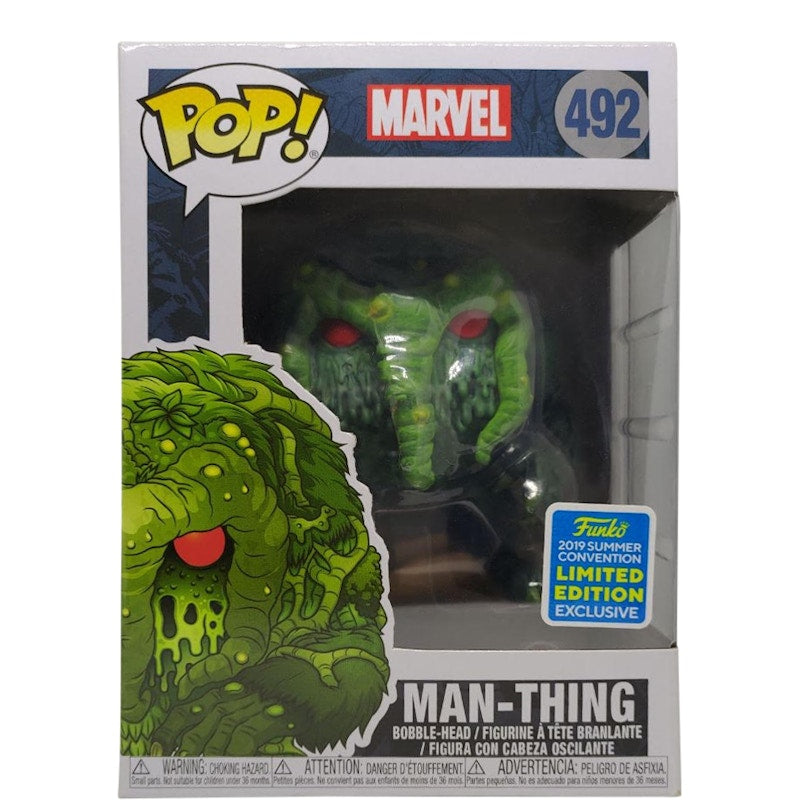 Funko Pop! Marvel Man-Thing Summer Convention Exclusive Bobble-Head Figure #492
