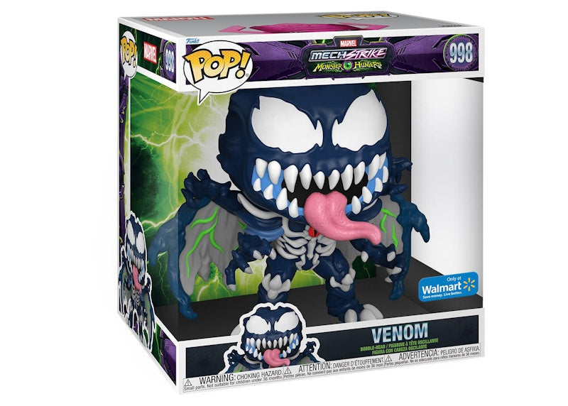 Funko Pop! Marvel Mech Strike Monster Hunters Venom 10 Inch Walmart Exclusive Figure #998