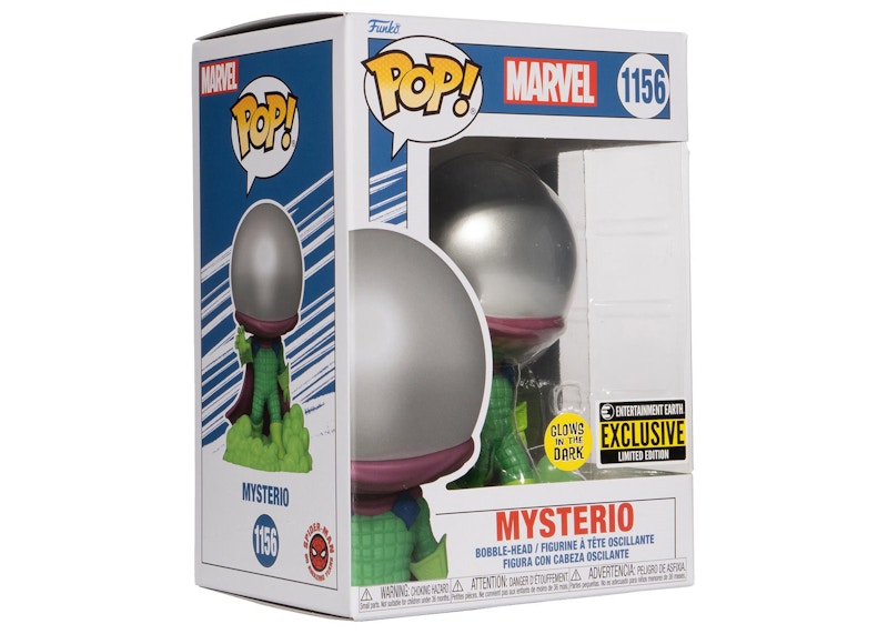 Funko Pop! Marvel Mysterio (616) GITD Entertainment Earth Exclusive Figure #1156