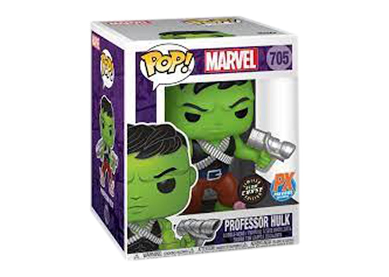 Funko Pop! Marvel Professor Hulk (Glow Chase) PX Previews Exclusive Bobble-Head #705