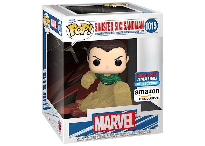 Funko Pop! Marvel Sinister Six: Sandman Beyond Amazing Collection Amazon Exclusive Figure #1015