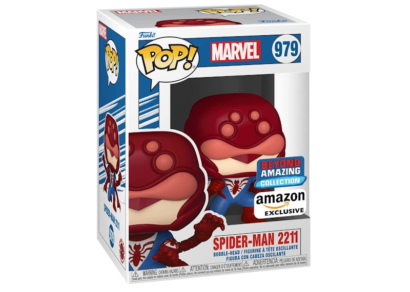 Funko Pop! Marvel Spider-Man 2211 Beyond Amazing Collection Amazon Exclusive Figure #979