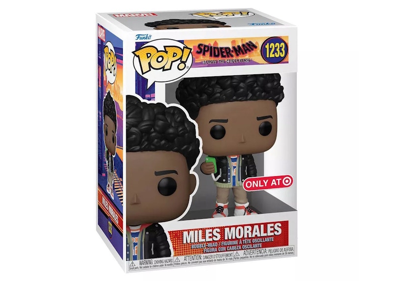 Funko Pop! Marvel Spider-Man Across the Spider-Verse Miles Morales Target Exclusive Figure #1233
