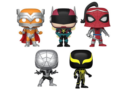 Funko Pop! Marvel Spider-Man Beyond Amazing Collection Amazon Exclusive 5-Pack