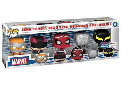 Funko Pop! Marvel Spider-Man Beyond Amazing Collection Amazon Exclusive 5-Pack