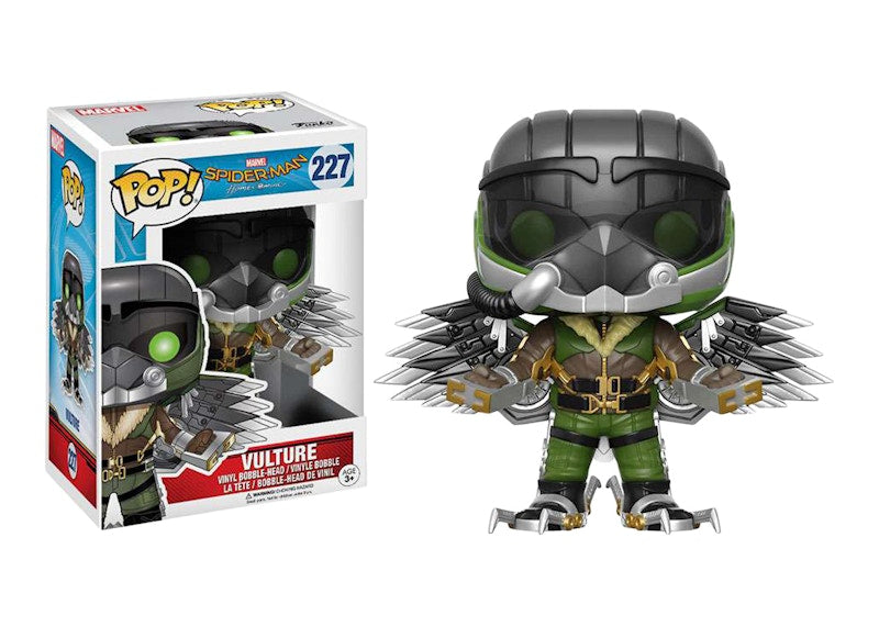 Funko Pop! Marvel Spider-Man Homecoming Vulture Bobble-Head #227