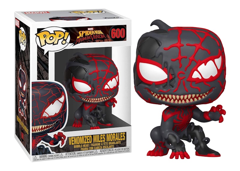 Funko Pop! Marvel Spider-Man Maximum Venom Venomized Miles Morales Figure #600