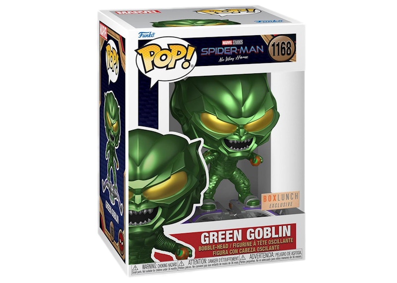 Funko Pop! Marvel Spider-Man No Way Home Green Goblin Box Lunch Exclusive Figure #1168