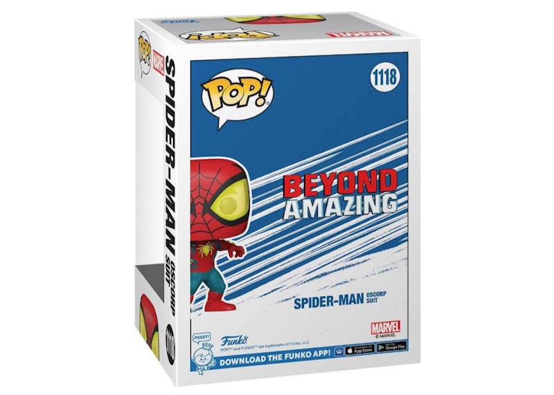 Funko Pop! Marvel Spider-Man Oscorp Suit Beyond Amazing Collection Target Exclusive Figure #1118