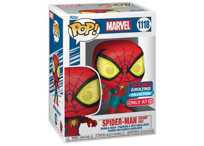 Funko Pop! Marvel Spider-Man Oscorp Suit Beyond Amazing Collection Target Exclusive Figure #1118