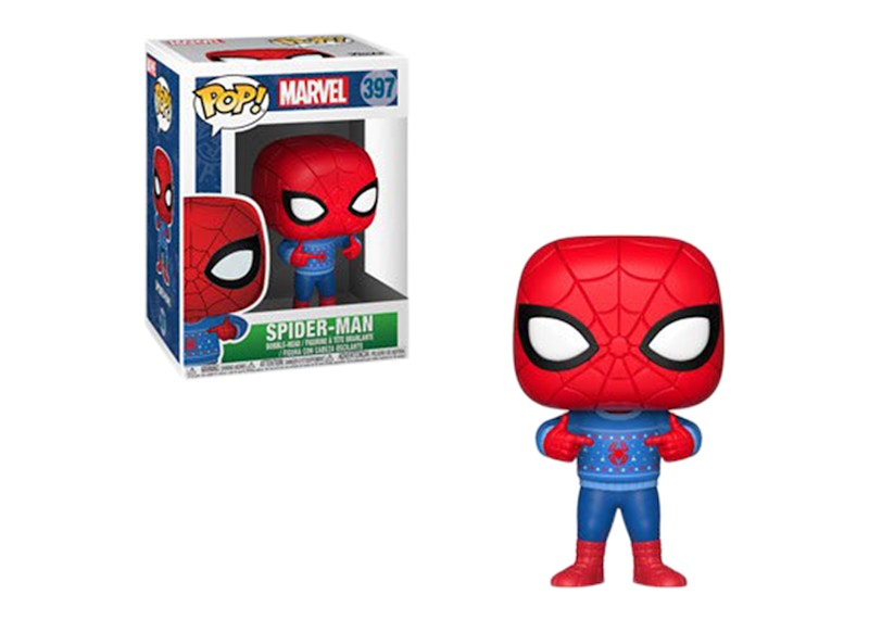 Funko Pop! Marvel Spider-Man Ugly Sweater Figure #397